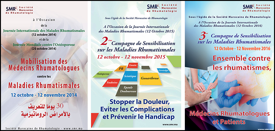 12 Octobre 2017/ Journée Mondiale contre les maladies rhumatismales