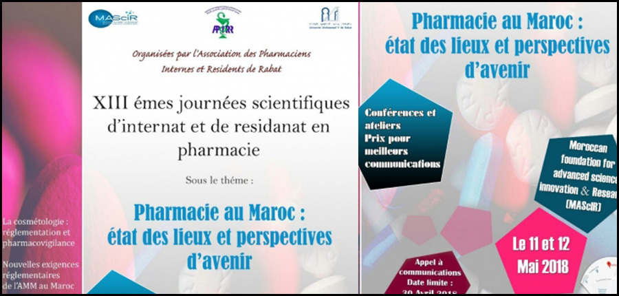 XIII èmes journées scientifiques d'internat et de residanat en pharmacie